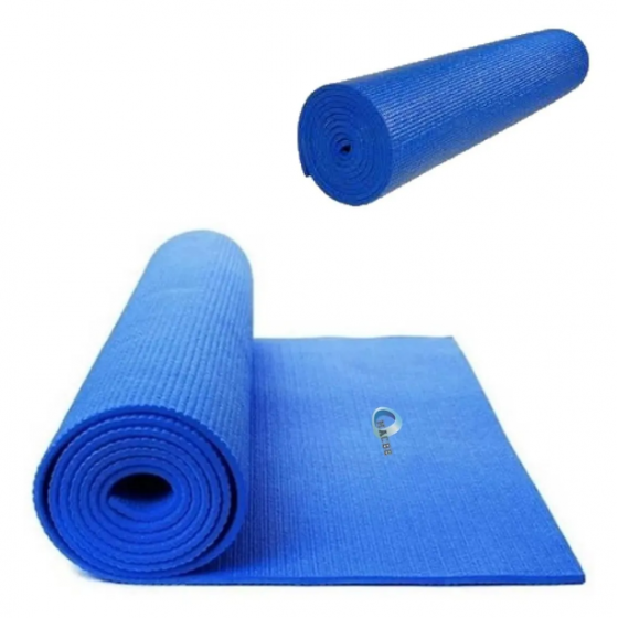Colchoneta Fitness para Pilates y Yoga, Tapete Esterilla Enrollable