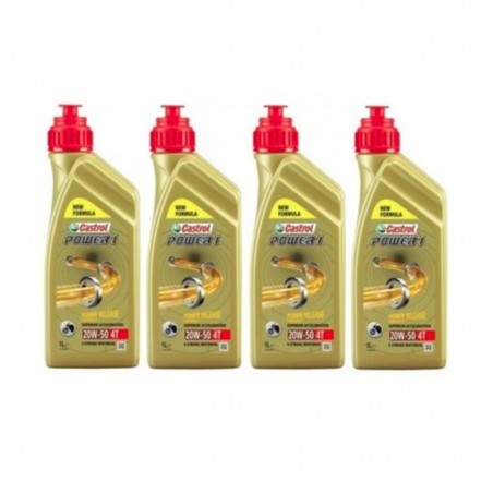 ACEITE MOTO POWER 1 4T 20W 50 NEW CASTROL