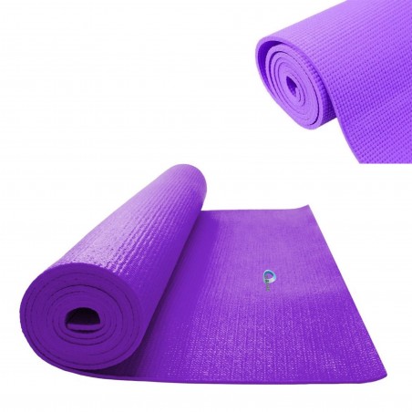 Colchoneta Pilates Mat Yoga Tapete Ejercicio Gym Pvc Entrena