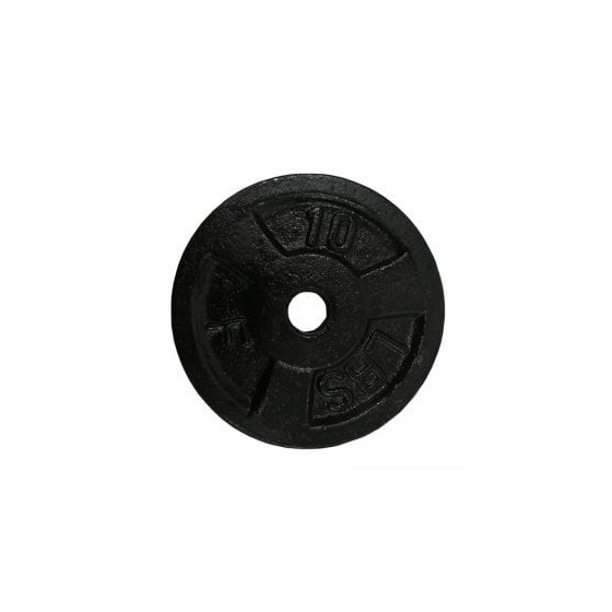 Disco De 10lb Hierro Para Mancuerna-barra- Pesa Gym 2.5cm
