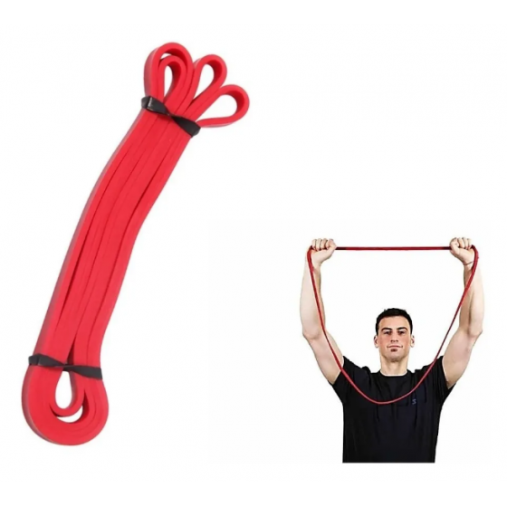Banda Poder Roja-elástica Látex Resistencia-fisioterapia-gym